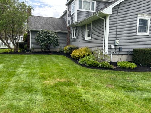 Mulch Installation for CM & Sons Landscaping LLC in Benton, ME
