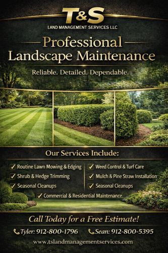 Tree & Shrub Care for T&S Land Management Services in Effingham County, GA