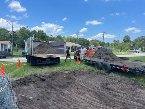 Full scale landscape designing and installations for Isaiah Simmons Construction and Landscaping LLC in Brevard County, Florida