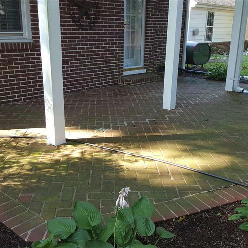 Driveway and Sidewalk Cleaning for First State Roof & Exterior Cleaning in Sussex County, DE