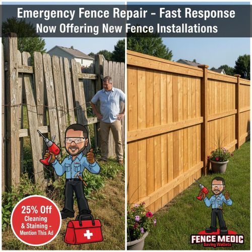 Fence Repair for Fence Medic in Arlington Heights, IL
