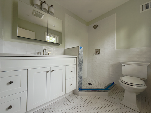 Bathroom Renovation for D1 CONTRACTING in Wyndmoor, PA