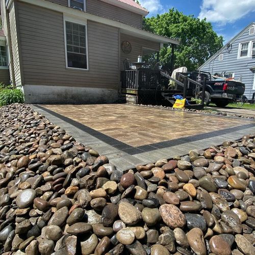 Patio Design & Construction for GM Landscaping  Construction LLC in Philadelphia, Pennsylvania