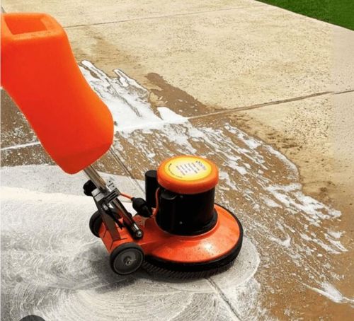 Buffing Floors and Stripping Waxing for Minor Deep Cleaning Services in Durham, NC