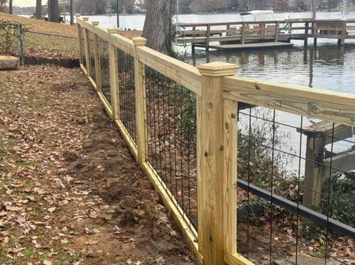 Specialty/Custom Fences for 4 In The Fire Fencing LLC in Darlington, SC