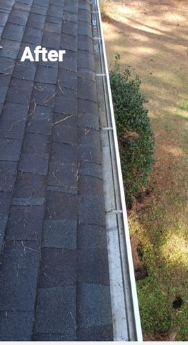 Gutter cleaning for Bullards Pressure Washing Services in Pembroke, NC