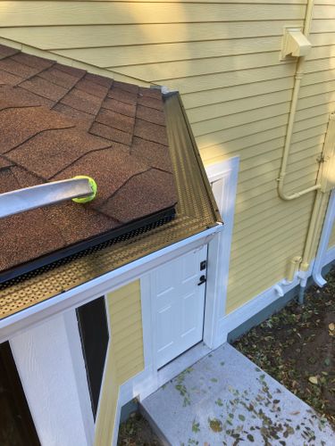 Gutter Guard Installation for The Gutter Man Seamless in Kearney, NE
