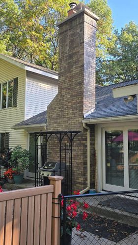 Brickwork for J&J Masonry and Concrete in Escanana, MI