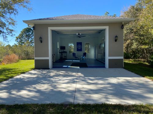 Accessory Structures (Garage, Office, Gym, She-Shed, Mancave) for Sarasota Home Additions in Sarasota, FL