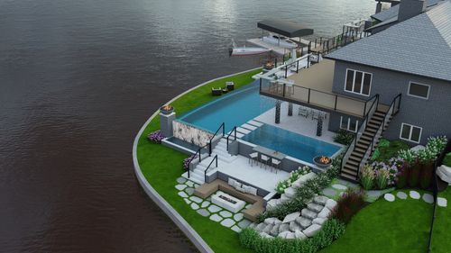 Pool Design & Installation for P.J.E. Lawn Care & Landscaping in Indianapolis, IN