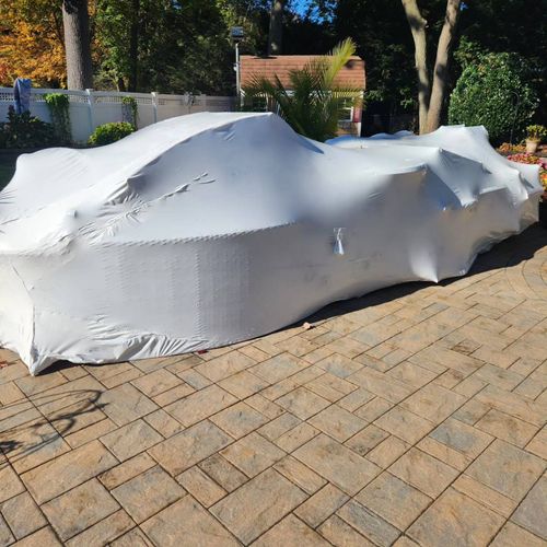 Deck & Patio Shrink Wrapping Services for GEM Pool Service in Long Island, NY