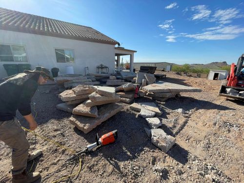 Demolition for Vaquero X Landscape LLC in Queen Creek, AZ