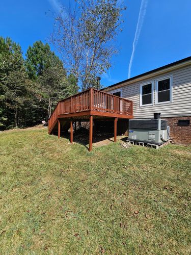 Deck & Patio Installation for Tru-Love Outdoor Services in Denton, NC