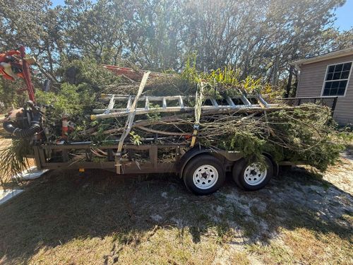 Fall Clean Up for Kramer & Son’s Property Maintenance in Hudson, FL