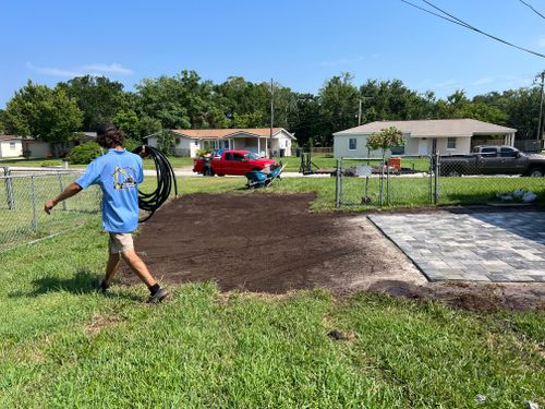 Full scale landscape designing and installations for Isaiah Simmons Construction and Landscaping LLC in Brevard County, Florida