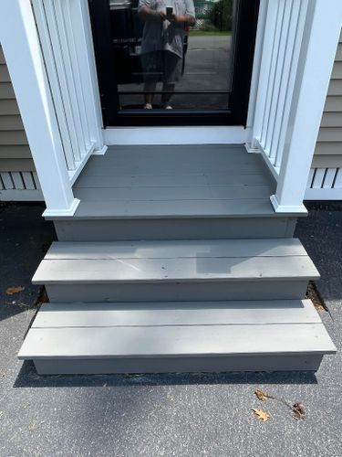 Staining & Paint Repair for Brush Bro’s in Hollis, ME