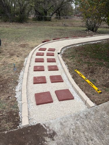 Hardscape Installation for Bad Axe Landscapes LLC in Bulverde, TX