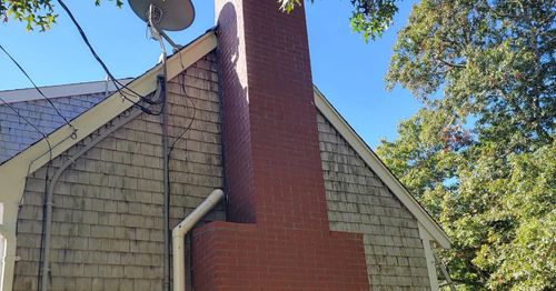 Chimner Rebuild for GPG Masonry in Sandwich, MA
