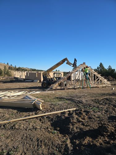 Concrete work for Blue Mountain Construction in Roundup, MT
