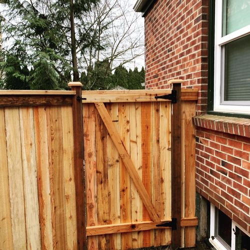 Fencing for SAW Enterprises  in Arlington, WA