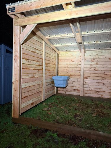 Hay Storage and Feeders for Oats Equestrian Fencing LLC in Arlington, WA