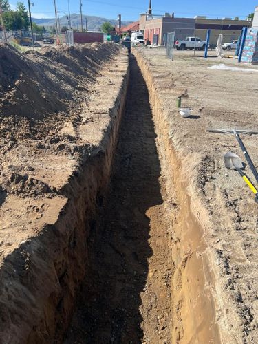 Utility Trenching for Seymour Excavating in Omak, WA