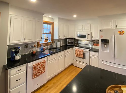 Kitchen Cabinet Refinishing for JBA Painting LLC in Killington, VT