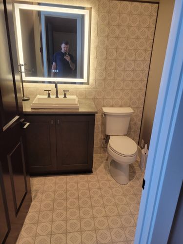 Bathroom Tiling for Goldberg Tile & Stoneworks in Belfair, WA