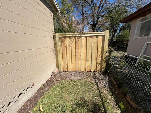 Fence Installation for K & A Landscaping, Inc. in Jacksonville, FL