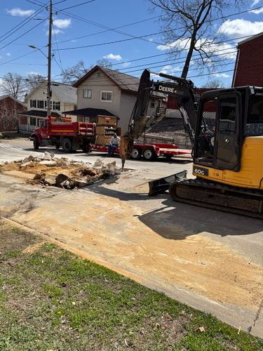 Driveway Install for TDC Excavating in Dubuque, IA