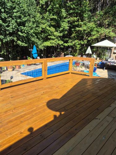 Deck Staining for Mantis Painting in Kennesaw, GA