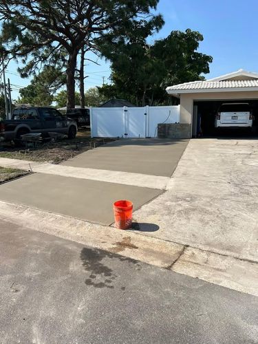 Concrete Slab Construction for Combat Concrete LLC in St. Petersburg, FL