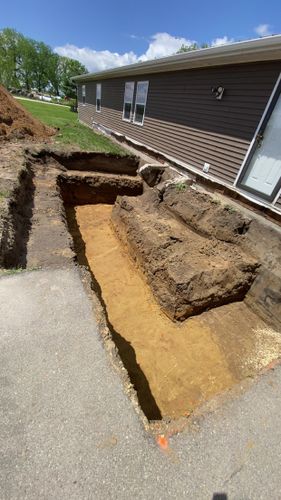 Driveway Install for TDC Excavating in Dubuque, IA
