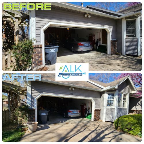 Home Softwashing for ALK Exterior Cleaning, LLC in Burden, KS
