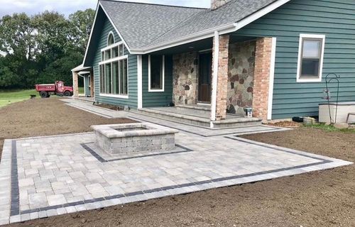 Patio Design & Construction for All in One Masonry in Dedham, MA