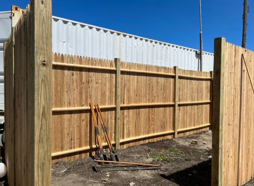 Fence Installation for Boyer Custom Woodworking & Construction in Medway, MA
