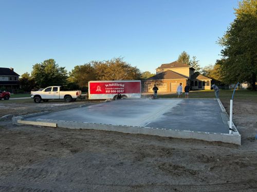 Driveways & Sidewalks for Whitfield Concrete Construction in Solsberry, IN