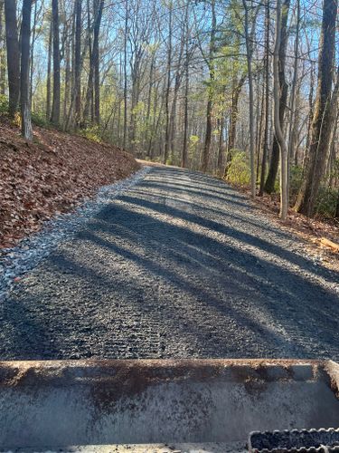 Driveway Construction for Schrock’s Land Management in Northern Virginia, Shenandoah Valley, VA