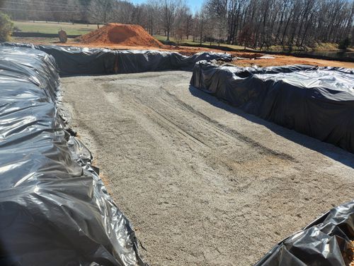Site Preparation for C.A. Sherry Land Improvement, LLC. in Louisa, VA