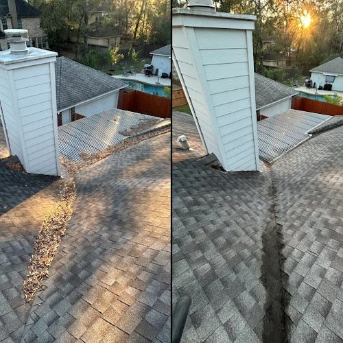 Roof Soft Washing for Everyday Pressure Washing in The Woodlands, TX