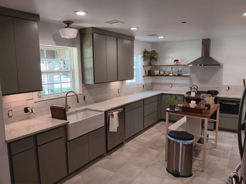 Kitchen Renovation for MGD Remodeling in Cypress, TX