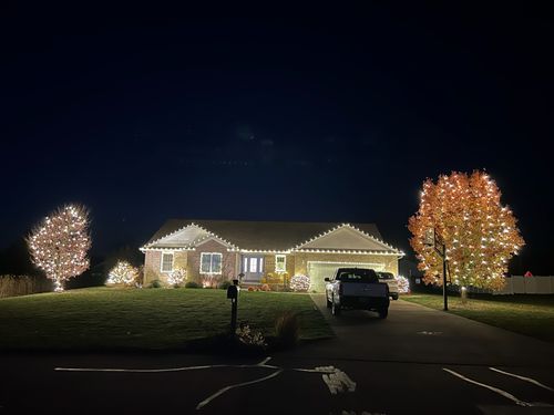 Christmas Light Decor for X-treme Pro Wash in Huntsville, OH