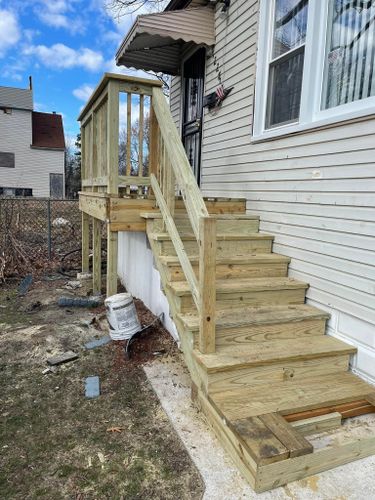 Deck & Patio Installation for Budget Construction LLC in Chicago, 	Illinois