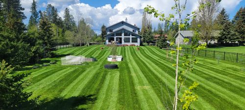 Landscape Installation for Blue Ridge Landscape in Polson, MT