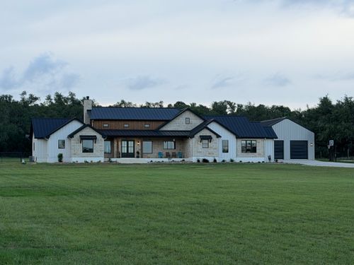 New Custom Homes for ABEL Custom Build & Design, LLC. in New Braunfels, TX