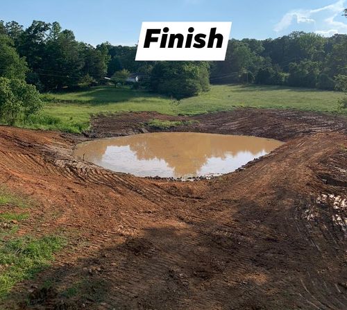 Land Clearing for Barnes Backhoe & Grading in Taylorsville, NC