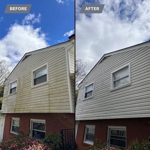 Home Soft Wash for LeafTide Solutions in Richmond, VA