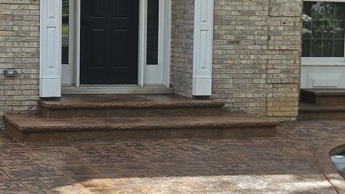 Stamped Concrete for Country Concrete in Monee, IL