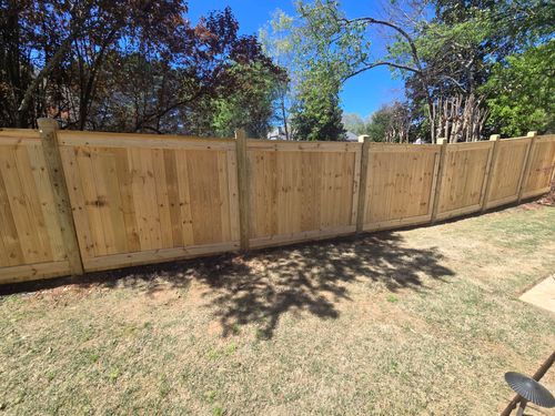 Fence Installation for Premier Fence in Marietta, GA