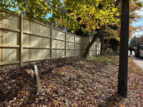 Fence Installation for W D Giampa Lawns and Landscape Inc. in Manassas, VA